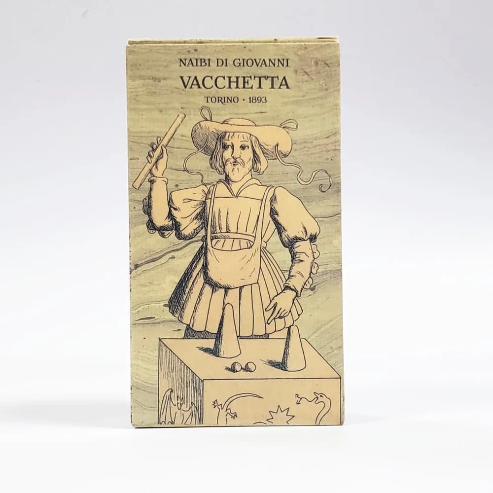 Tarocchi I Naibi Di Giovanni Vacchetta 78 Carte dei tarocchi a colori 10,5*6 cm