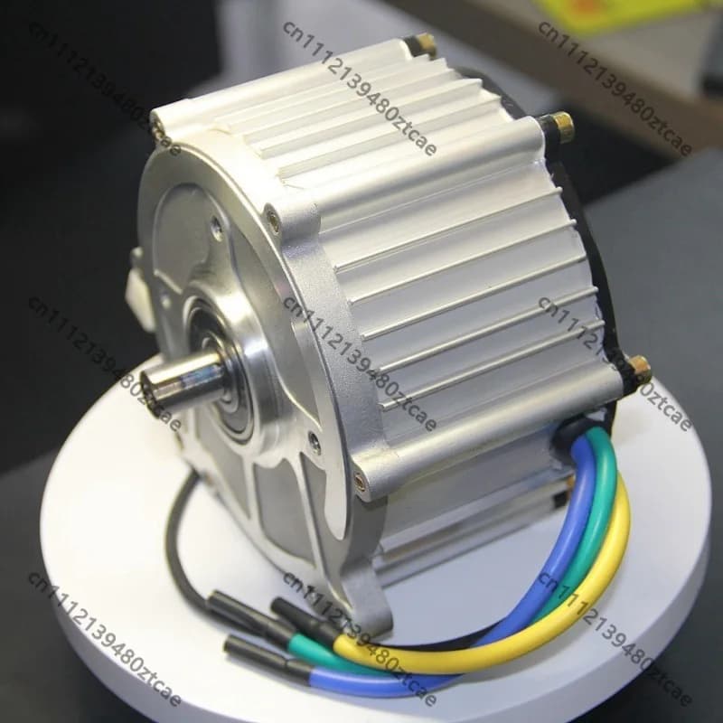 60V 800W 3000RPM PMSM Motor High Speed Permanent Magnet Synchronous Motor For Electric Motorcycle Scooter ATV DIY Drive Part