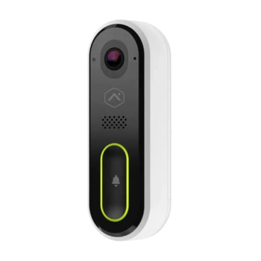 Campanello Video ADC-VDB770 per Esterni con Scocca in Metallo e Finitura Nera, Video HD e Rilevamento Movimento