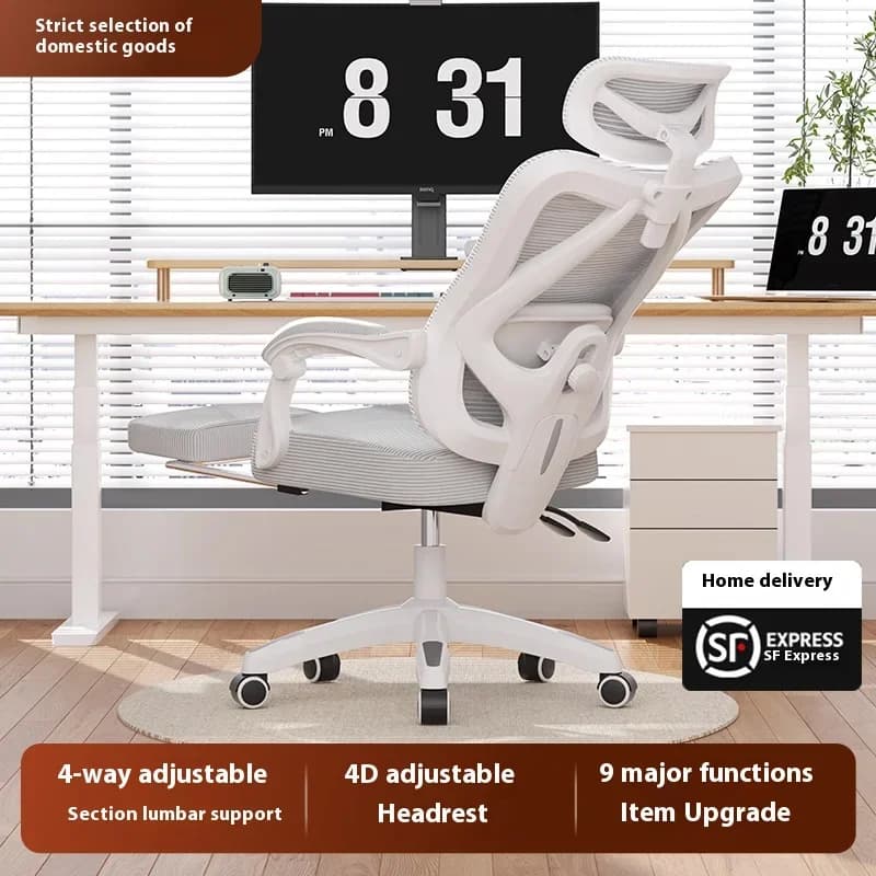Sedie lunghe Sedia da gioco per ufficio con ruote Sedia da letto per Vanity Erhonomіchlo Chaise De Bureau Sedie da gioco Offerte Homcom Desk