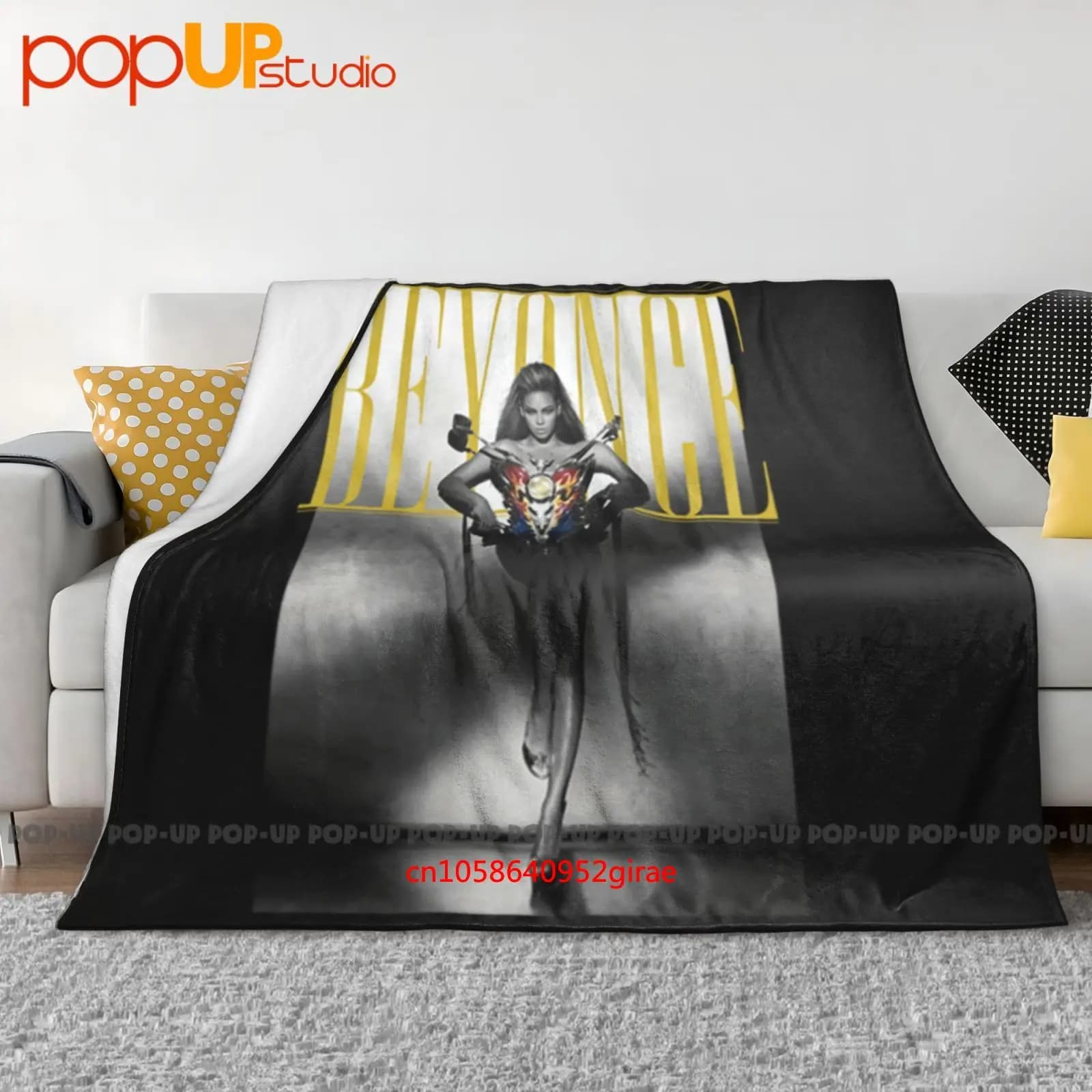 Beyonc I Am Tour Concert 2009 Winter cover with ultra soft blanket for sexy motorcycle