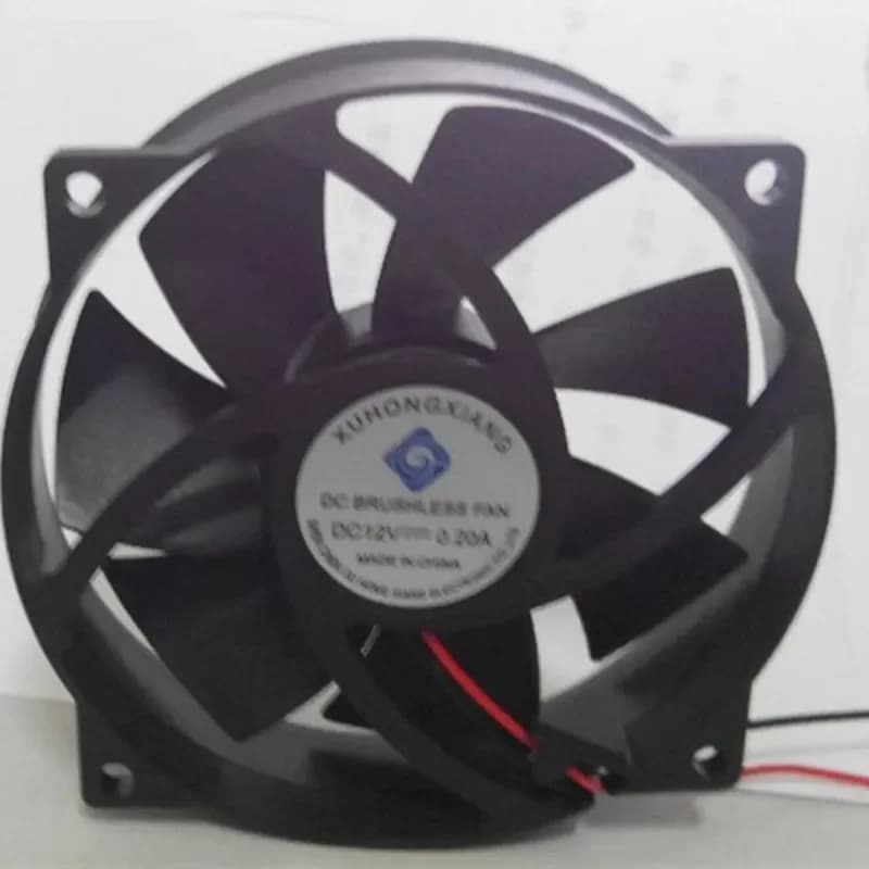 9025 Round Frame Printing Mechanical Communication Cabinet CPU Cooling Fan for Computer Solar Cooling Industrial Exhaust