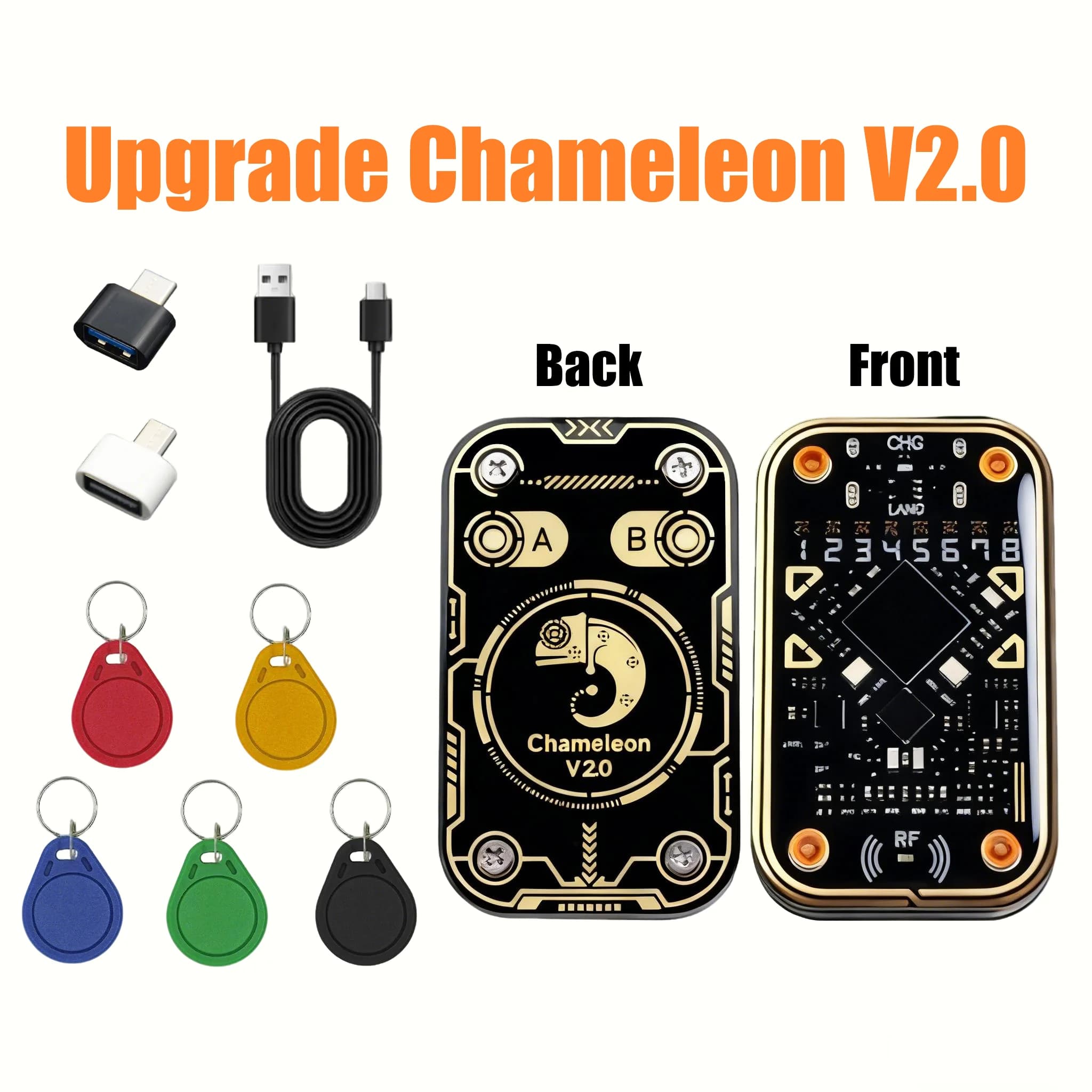 Nuovo emulatore di smart card ultra senza contatto Chameleon compatibile ID IC Reader Tag Copyer con NFC Read Writer RFID Smart Chip