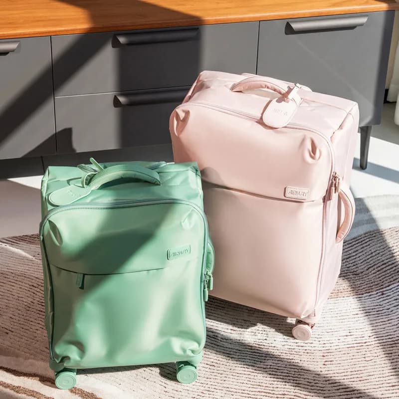 24/26 Inch Large Capacity Ultralight Luggage Oxford cloth water proof Zipper Travel Suitcases 20 Inch Carry on Luggage