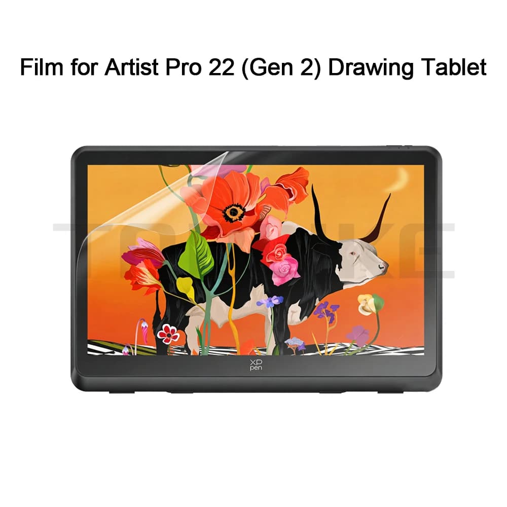 Pellicola protettiva SOLO per xppen Artist Pro 22 (Gen 2) Monitor da disegno Carta come pellicola di sensazione