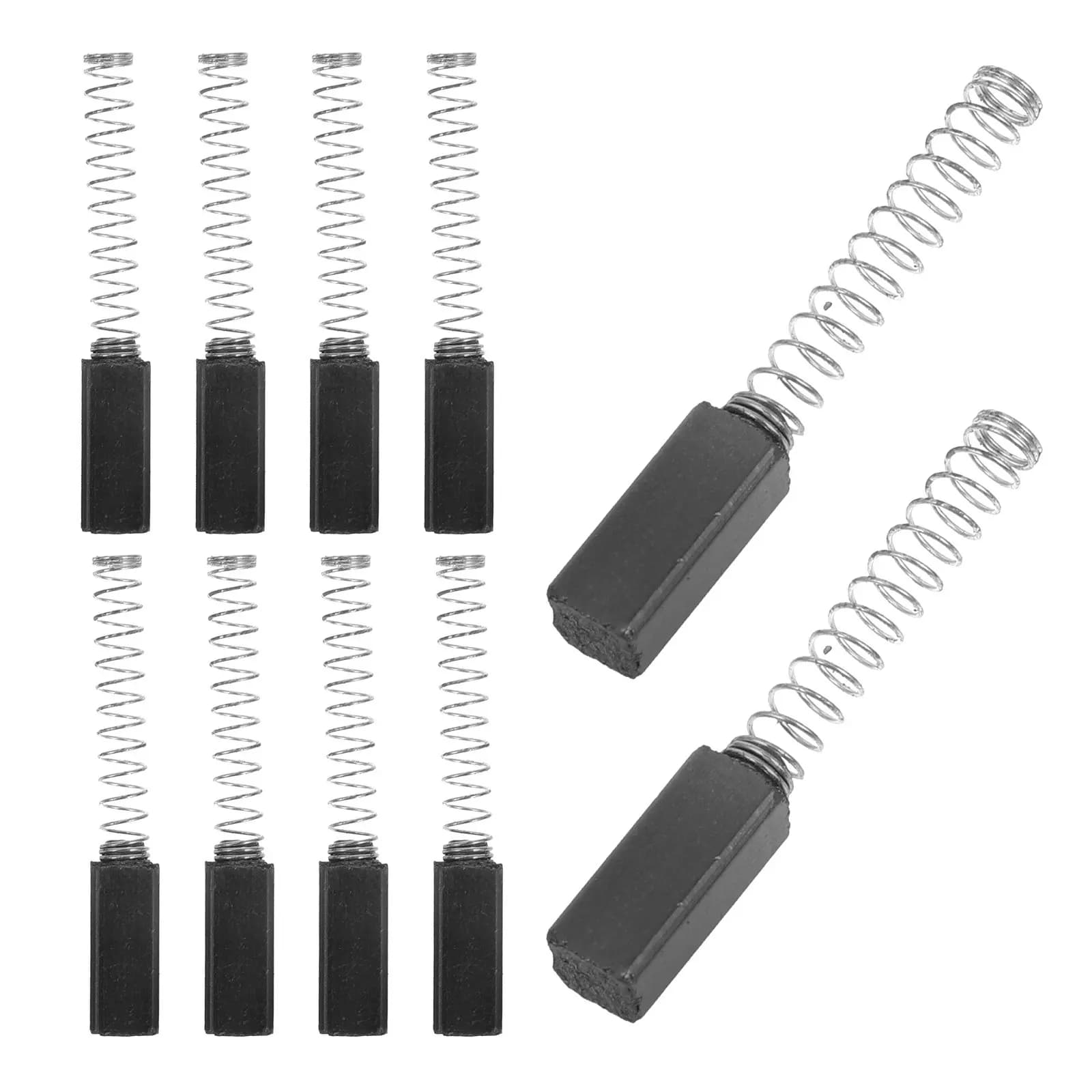 Kit 10 Pezzi Spazzole in Carbonio per Motore, Parti di Ricambio per Macchine da Cucire, Accessori per Riparazione Overlock, Spazzole per Piccoli Motori