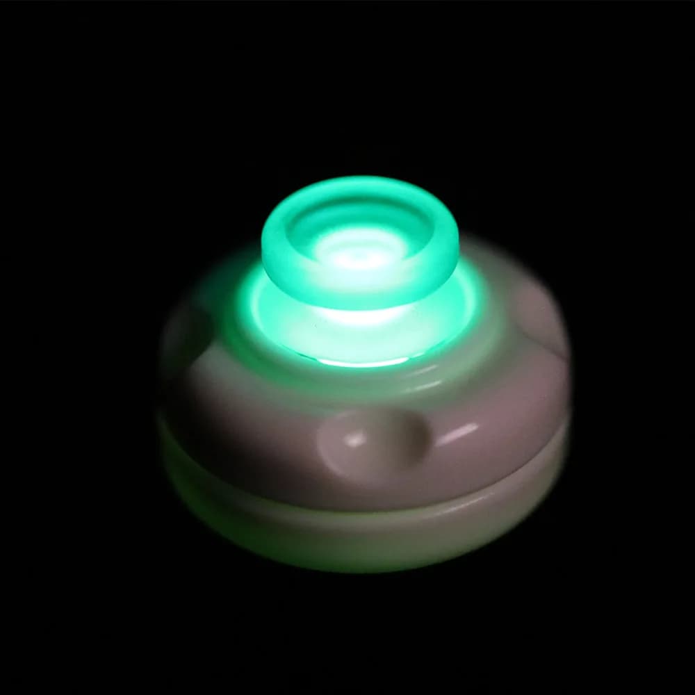 Nuova scala di dimensioni in plastica levitazione magnetica Fidget Spinner adulto EDC Fidget Toy mano Spinner Push Slider giocattoli antistress
