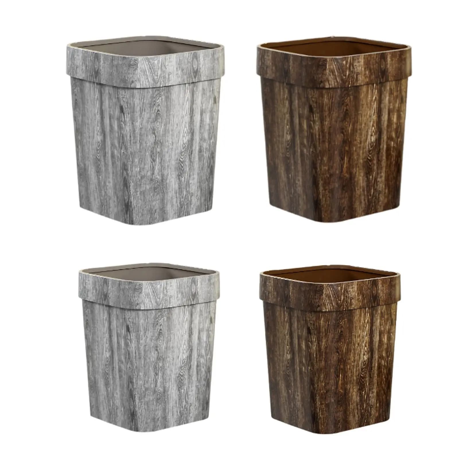 Cestino per Rifiuti Decorativo Compatto e Stretto, Bidone della Spazzatura per Bagno, Cucina, Soggiorno, Arredamento, Dormitorio