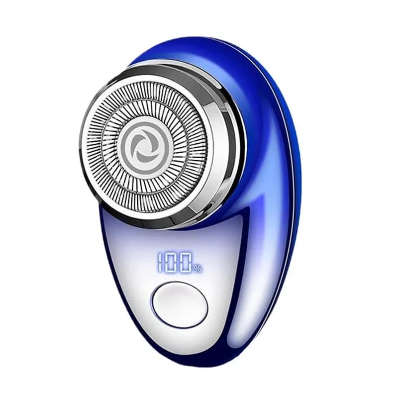 USB Rechargeable Trimmer Men's Face Razor Waterproof Wireless Rotating Shaver Mini Pocket Travel Shavers Trimmer for Hair Shavers
