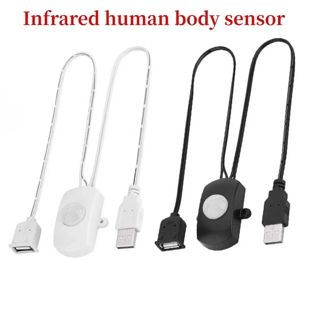 DC 5V/12V/24V USB PIR sensore di movimento interruttore corpo rilevatore di rilevamento intelligente a infrarossi interruttore per LED Strip Light automatico