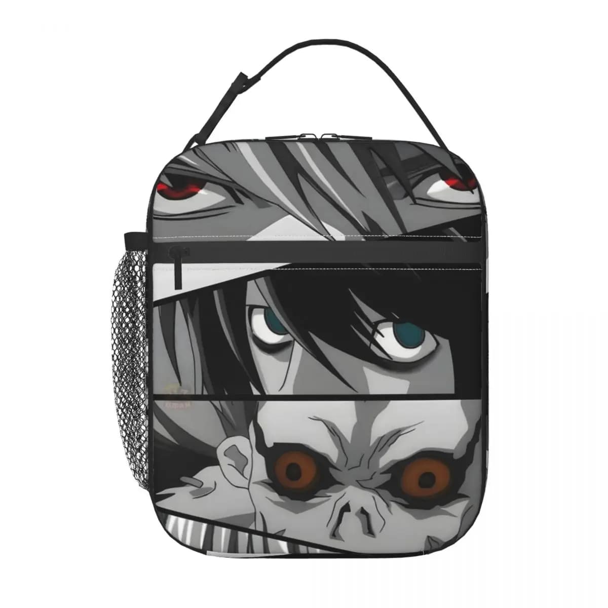 Borse Termiche Porta Pranzo Personalizzate Anime Deathes per Donne, Contenitori Portatili per Picnic all'Aperto, Borse Termiche per Alimenti