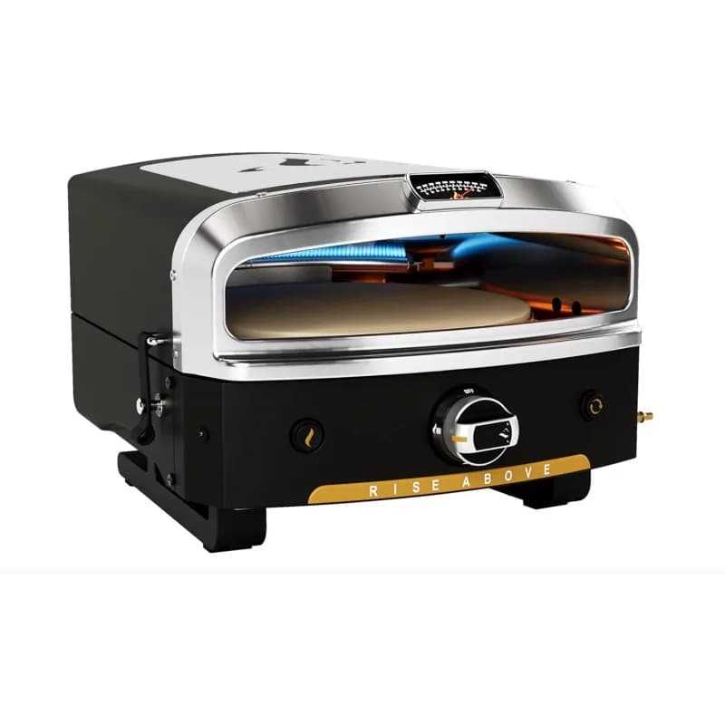 Forno per pizza da esterno a gas propano Versa 16 con pietra di cottura rotante | Apparecchio portatile per tutte le cucine
