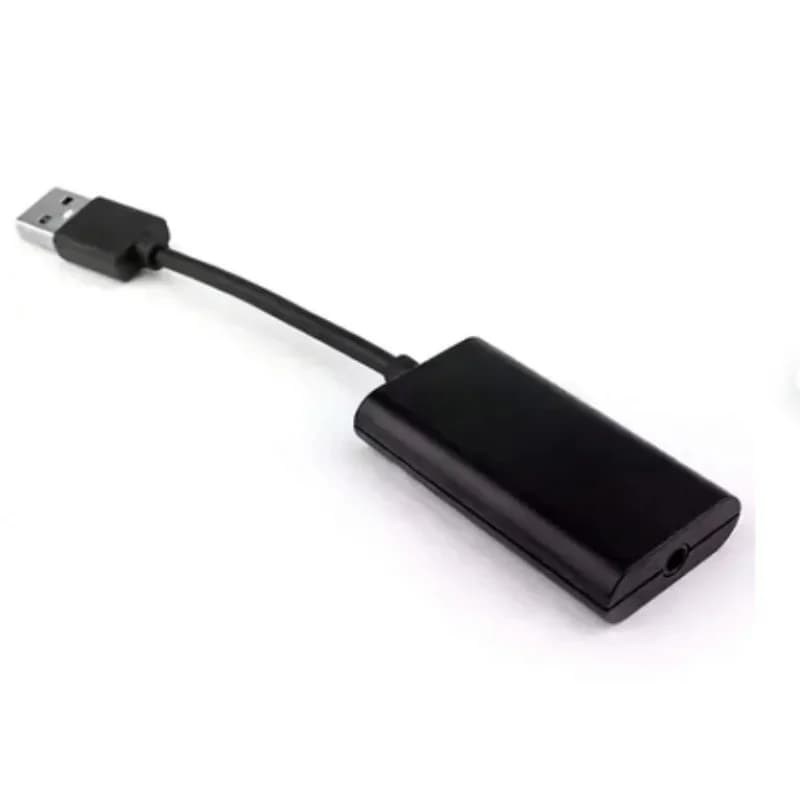 USB Audio Card Adapter, Play Headphone Audio Card Logitech G Pro X Wireless =/