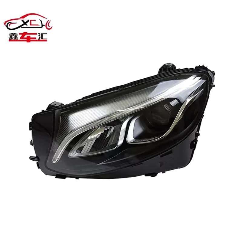 Adatto per Mercedes-Benz GLC X253 Faro 2015-2018 W253 GLC200 Fari Full LED Gruppo Fari X253 A2539061001