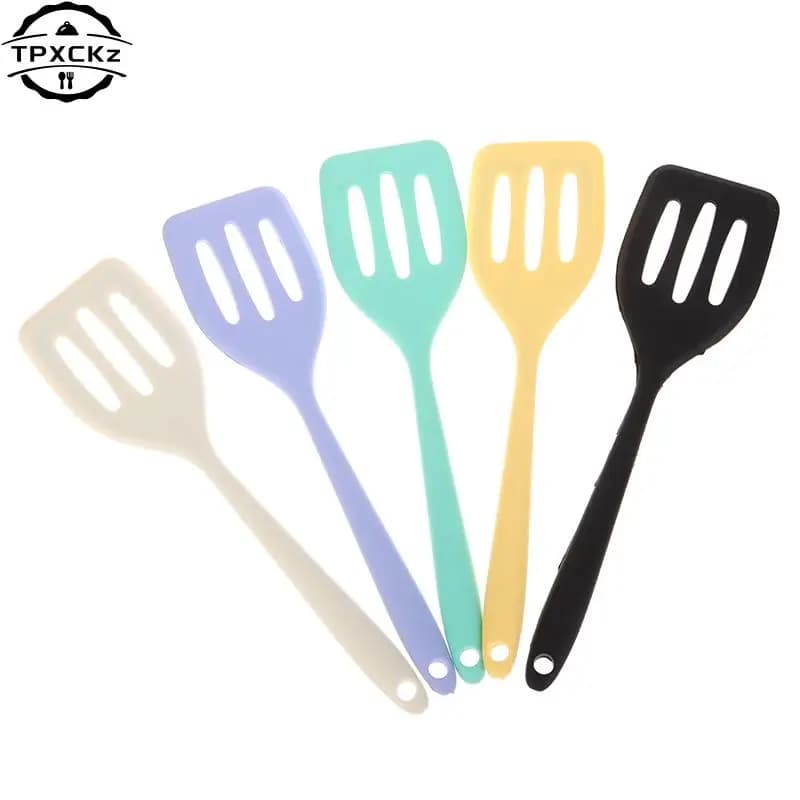 Egg Fish Frying Pan Spatula Scoop Fried Shovel Silicone Turners Cooking Utensils Kitchen Tools Cooking Accessories Gadgets