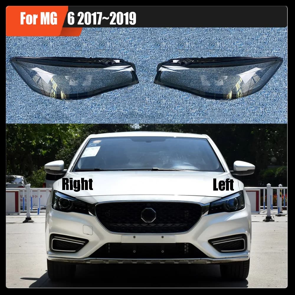 For MG 6 2017 2018 2019 Front Headlamp Cover Transparent Mask Lamp Shade Headlight Shell Lens Replace The Original Lampshade