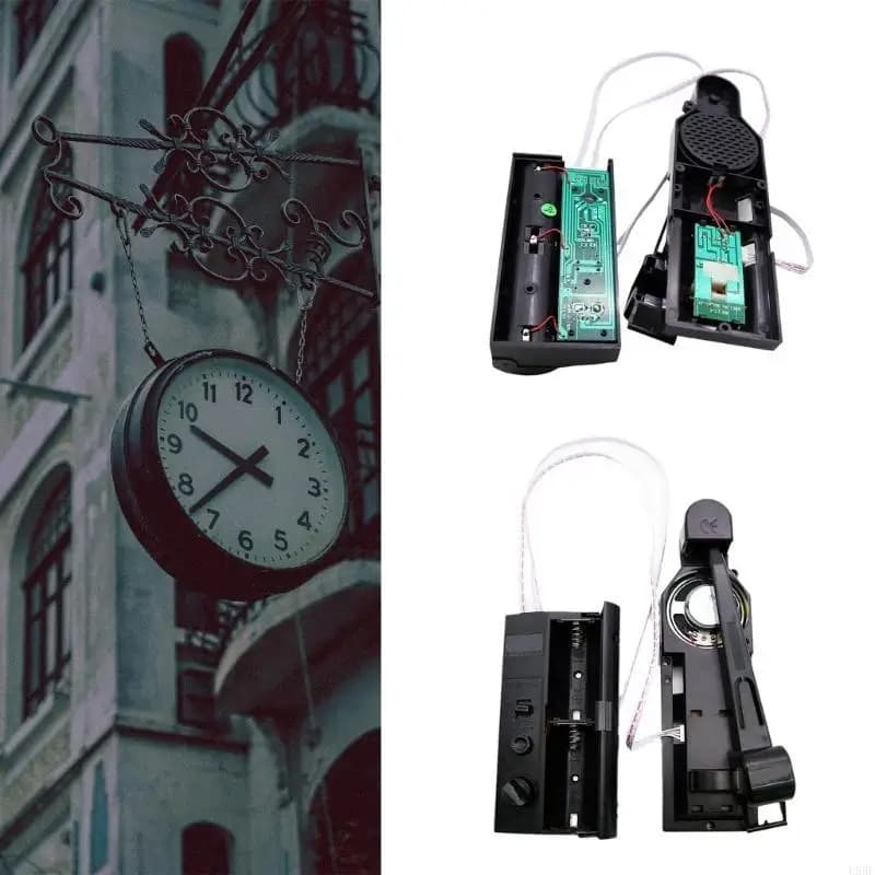 L9BE Meccanismo movimento orologio a pendolo da parete riparazione per carillon per riparare accessori per per