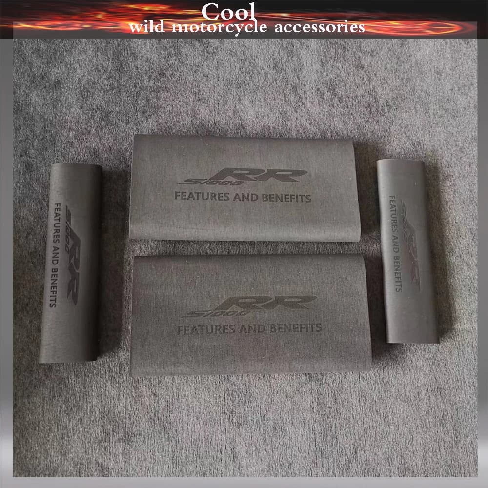 LOGO per BMW S1000RR S1000 RR moto universale termoretraibile Grip Cover antiscivolo guanto con impugnatura in gomma