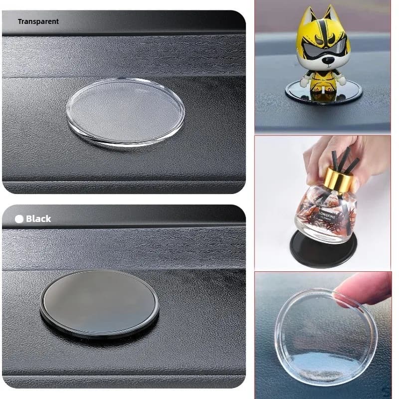 1/3PCS Car Non-slip Car Mat Silicone interior dashboard for Car Decoration Car phone Mat