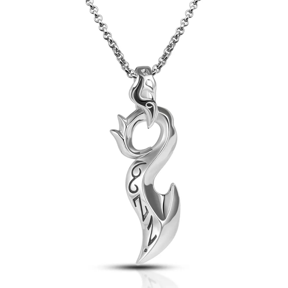 Collana da donna con catena a lucchetto in argento sterling 925 stile punk, regalo di gioielli con ciondolo gotico fresco, nicchia di Londra