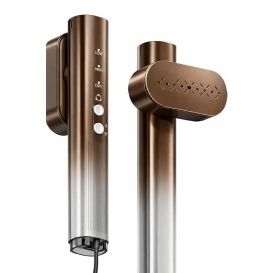 Vaporizzatore Portatile per Vestiti da 950W per Rimozione Istantanea delle Pieghe, Riscaldamento Rapido, Vaporizzatore da Viaggio con Serbatoio Rimovibile da 115ml