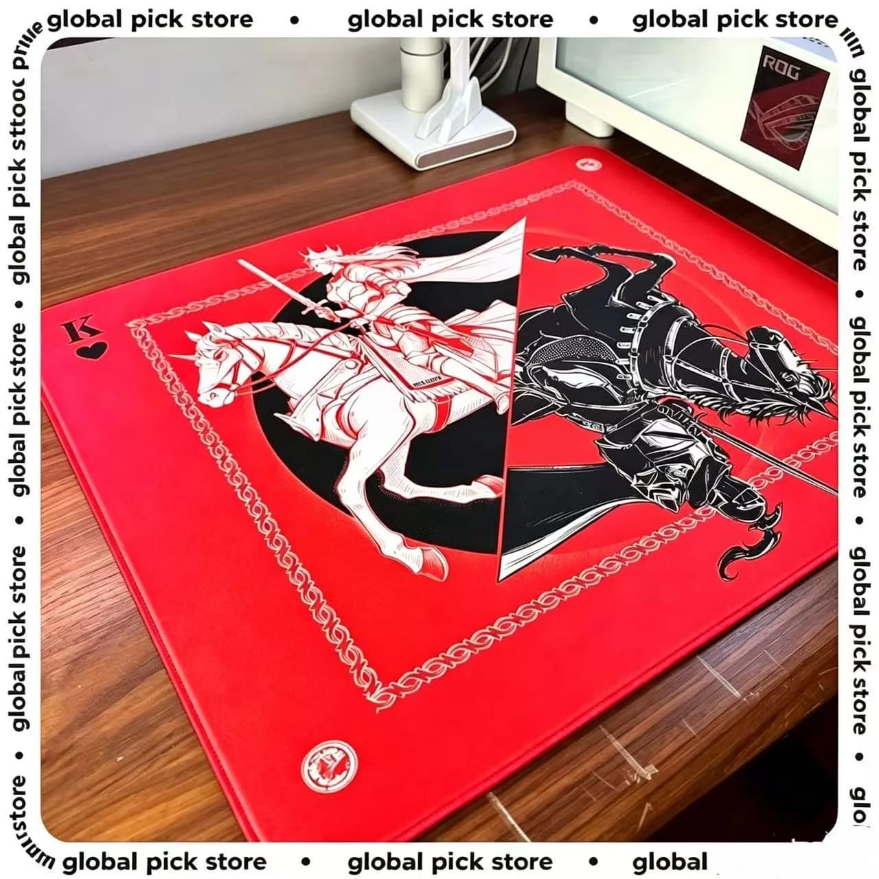 Genuine ATK Warhorse Battle Riding Mouse Pad Original Illustration E-Sports Fps Game Office Dedicated Fearless Contract Delta