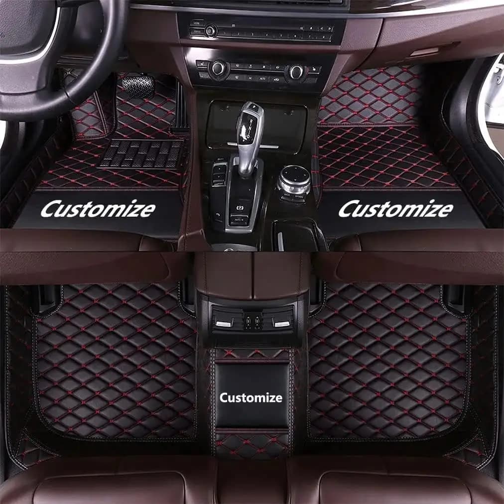 Tappetini Auto Personalizzati per VW Passat Saloon B5 B5.5 B6 B7 B8 B9, Accessori per Tappeti Auto