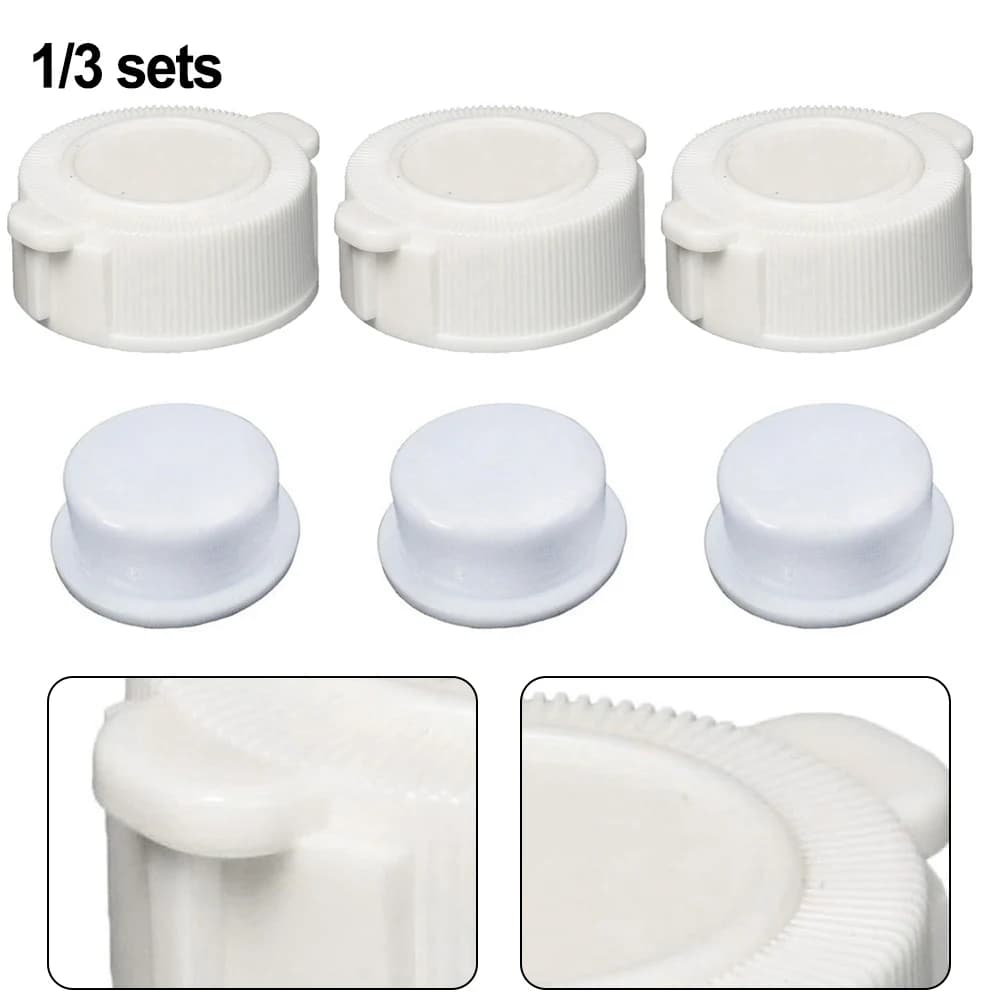 Tappo valvola di scarico per piscine fuori terra Intex compatibile con i codici 10043 e 10044, design a vite