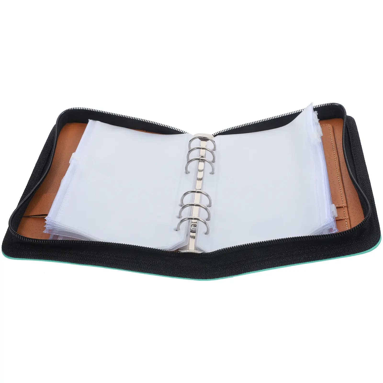 Set da 1: Borsa porta medicinali impermeabile in PU, organizer da viaggio con tasche a fogli mobili, custodia porta pillole giornaliera con etichette per farmacia, ideale per i viaggi