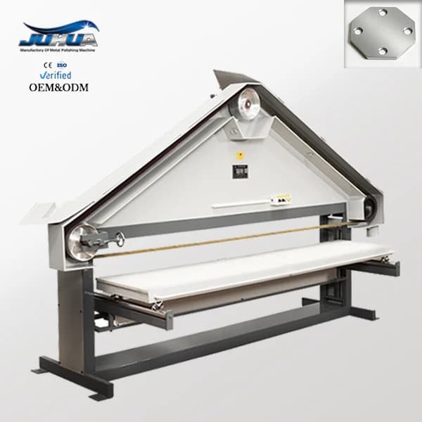 Macchina per Spazzolatura Lamiere Metalliche, Attrezzatura per Finitura Satinata di Grande Larghezza, Macchina per Levigatura e Lucidatura a Nastro per Acciaio Inossidabile