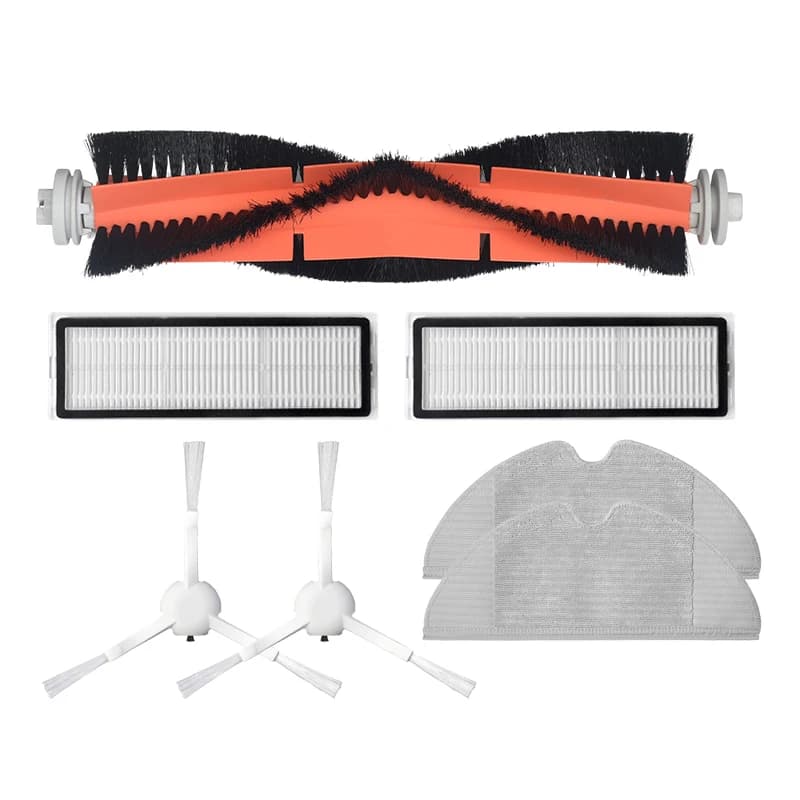 A51U Washable Vacuum Cleaner Accessories for Xiaomi Dreame F9 Robot Vacuum Mop Roller Side Brush Hepa Filter Mop Cloth Kits