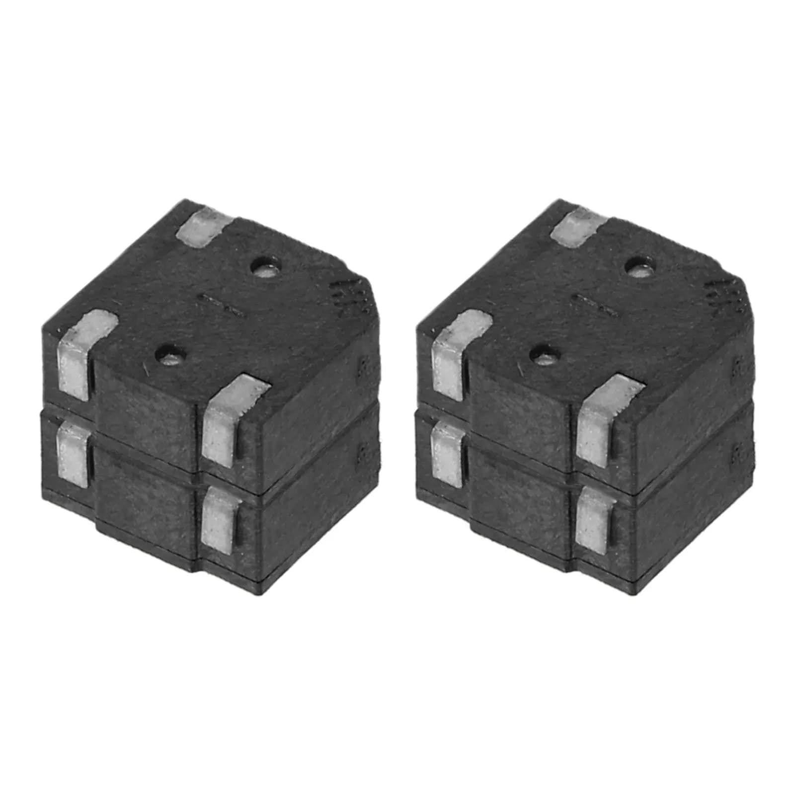 4 Pezzi Mini Cicalini Elettronici per Scherzi, Suonatori Compatti ad Alto Volume, Allarme Divertente per Feste, Cicalino da Porta, Ricambio Circuito Piezoelettrico