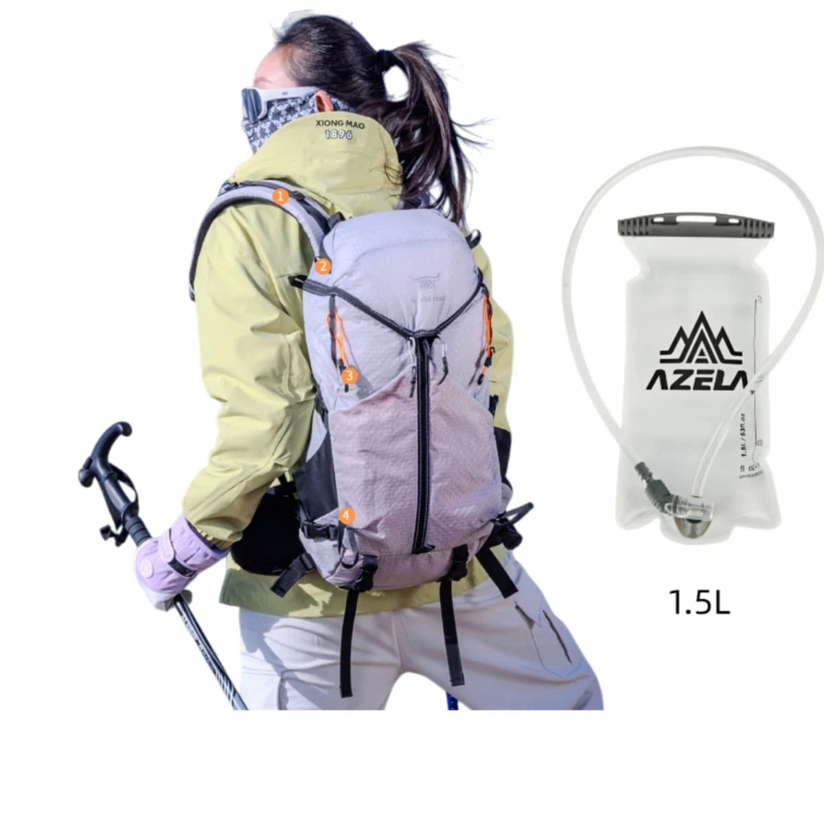 Cycling backpack hydration Outdoor sports Climbing bag Bicycle bags Water bag jogging racing backpack