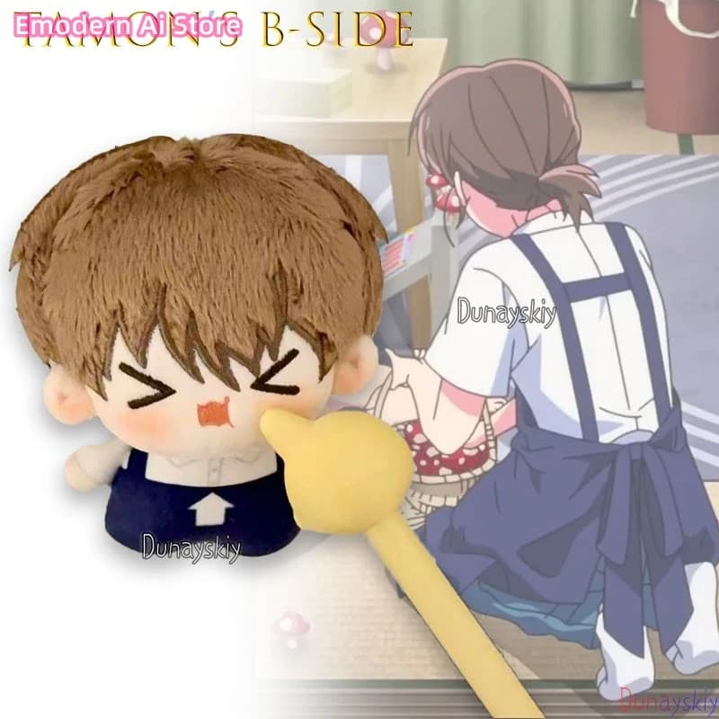 Costume Cosplay Anime Fukuhara Tamon B-Side, Figurine in Tamon Pink Plush Fukuhara Fanmade Utage Kinoshita 10cm in Printed Cotton