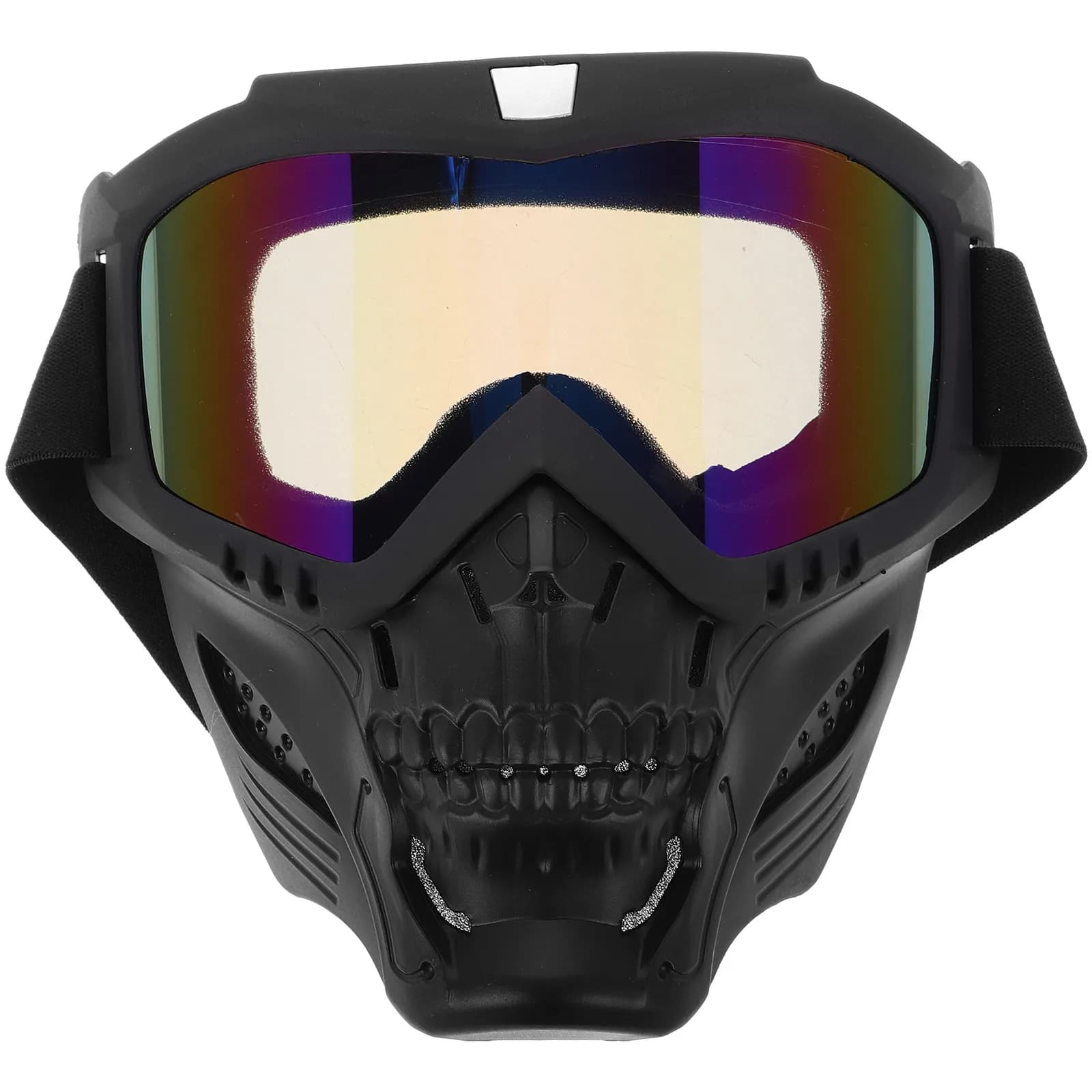 Occhiali da Moto per Fuoristrada, Dirt Bike, ATV, Motocross, Sci, Snowboard, Ciclismo, Protezione UV, Antiappannamento, Cinturino Regolabile, Lenti in TPU