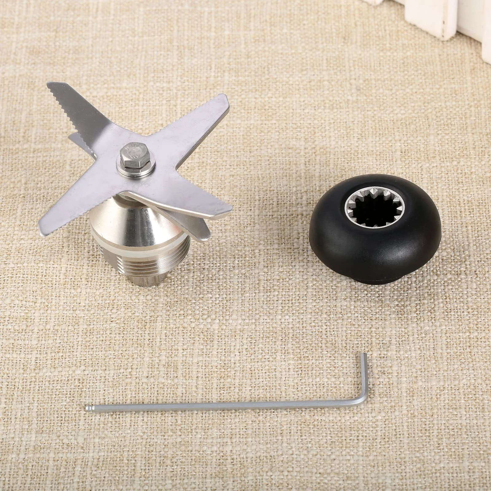 3 pcs/kit dry ice wet mixer 6 blades 1151/1152 assembly outlet 891/802 suitable for Vitamix stainless steel replace part