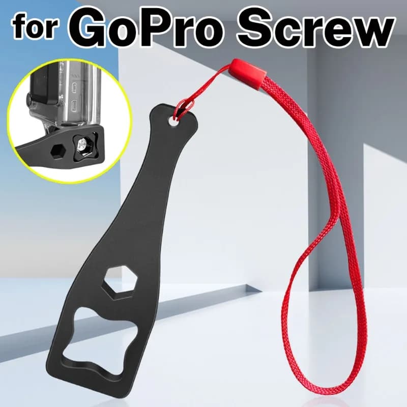 For GoPro Plastic Screw Universal Clamp Key for GoPro Hero 13 12 11 10 9 8 7 DJI Action 4 3 for Insta360 X5