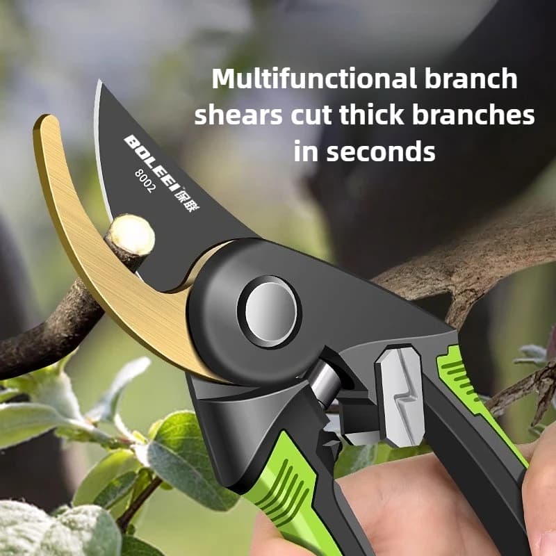 Shearing shears to save labor Gardening Stainless steel shears SK5 Scissors Fruit Trees Cutting tools Portable shearing cutter