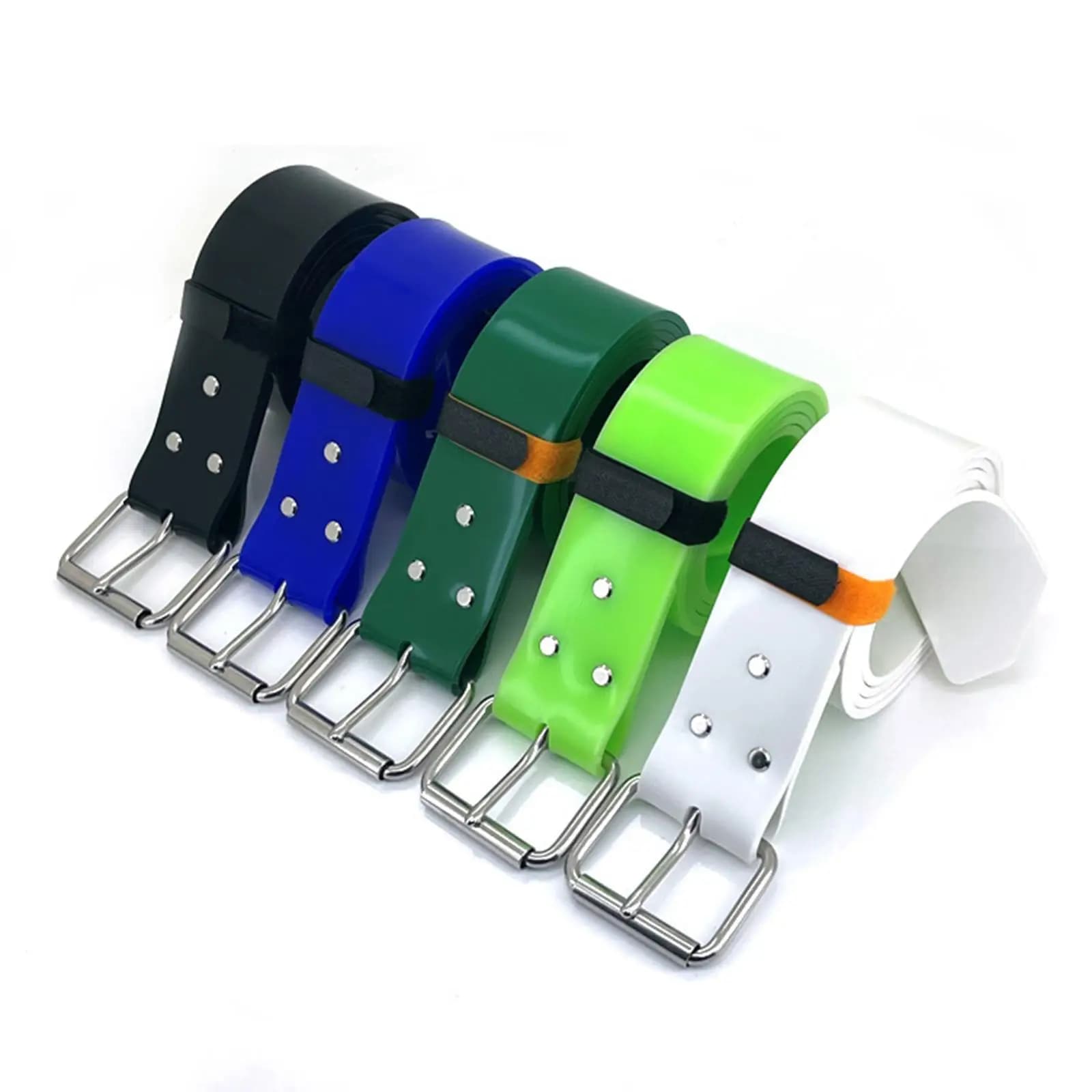 Cintura Porta Piombi Subacquea Regolabile in Silicone, Cintura per Immersioni e Apnea, Lunga 140 cm, Accessorio per Immersioni