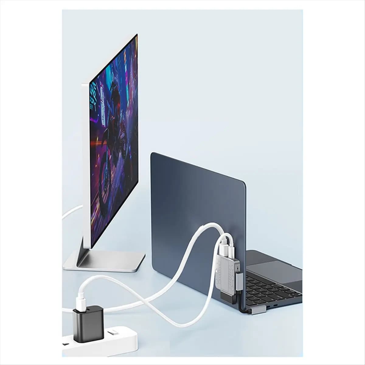OKgood Box di Espansione per Disco Rigido Magnetico 10Gbps, Dock Esterno M.2 SSD per Registrazione e Proiezione da Telefono, 4K PD100W