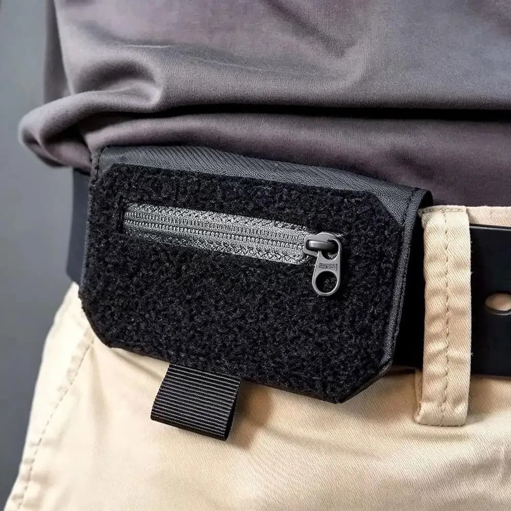 Tactical Belt Waist Pouch Hidden Money Wallet Anti Theft Men Mini Coin Purse Outdoor EDC Pocket Bag For Travel Running