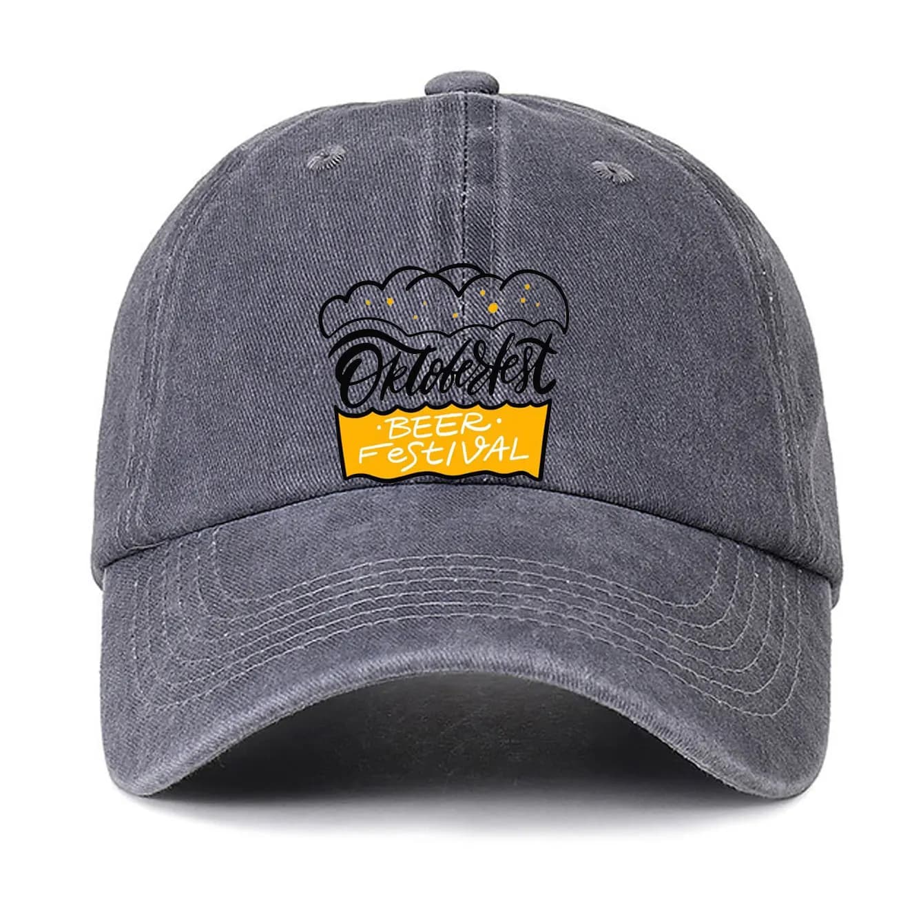 Schnitzel My Nitzel Beer Mug Happy Oktoberfest Uomo Donna Cappello da baseball Moda estiva Casual Berretto grafico Streetwear Casco da sole