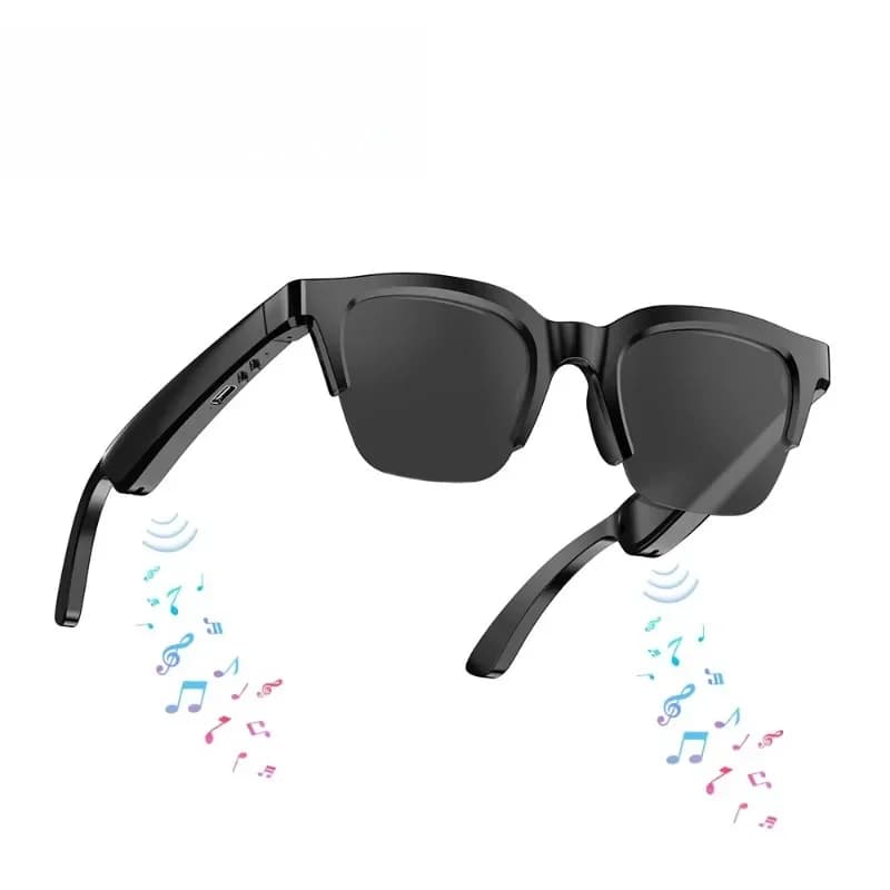 Occhiali intelligenti wireless Occhiali da sole da equitazione impermeabili per esterni Assistente vocale Navigazione Chiamata musicale Occhiali intelligenti