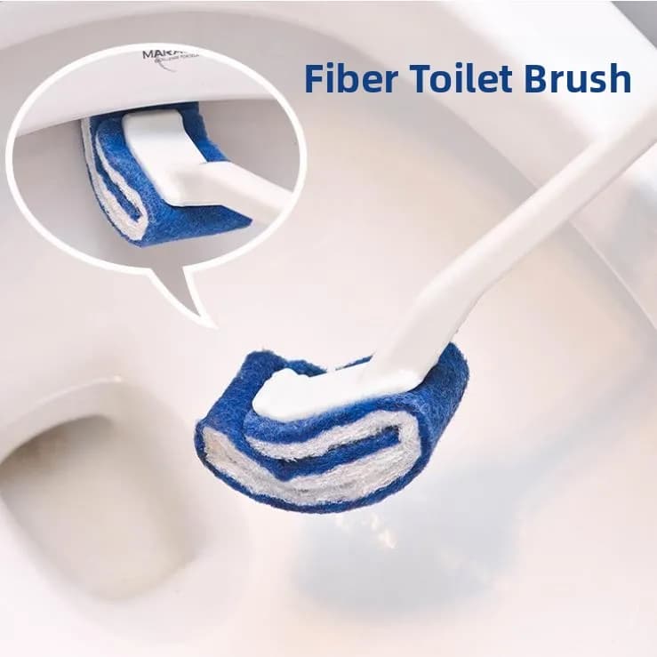 Home Use Long New Toilet Brush Sponge Cleaning Bathroom Sponge Toilet Scrubber Small Hanging Japanese Style Toilet Brush