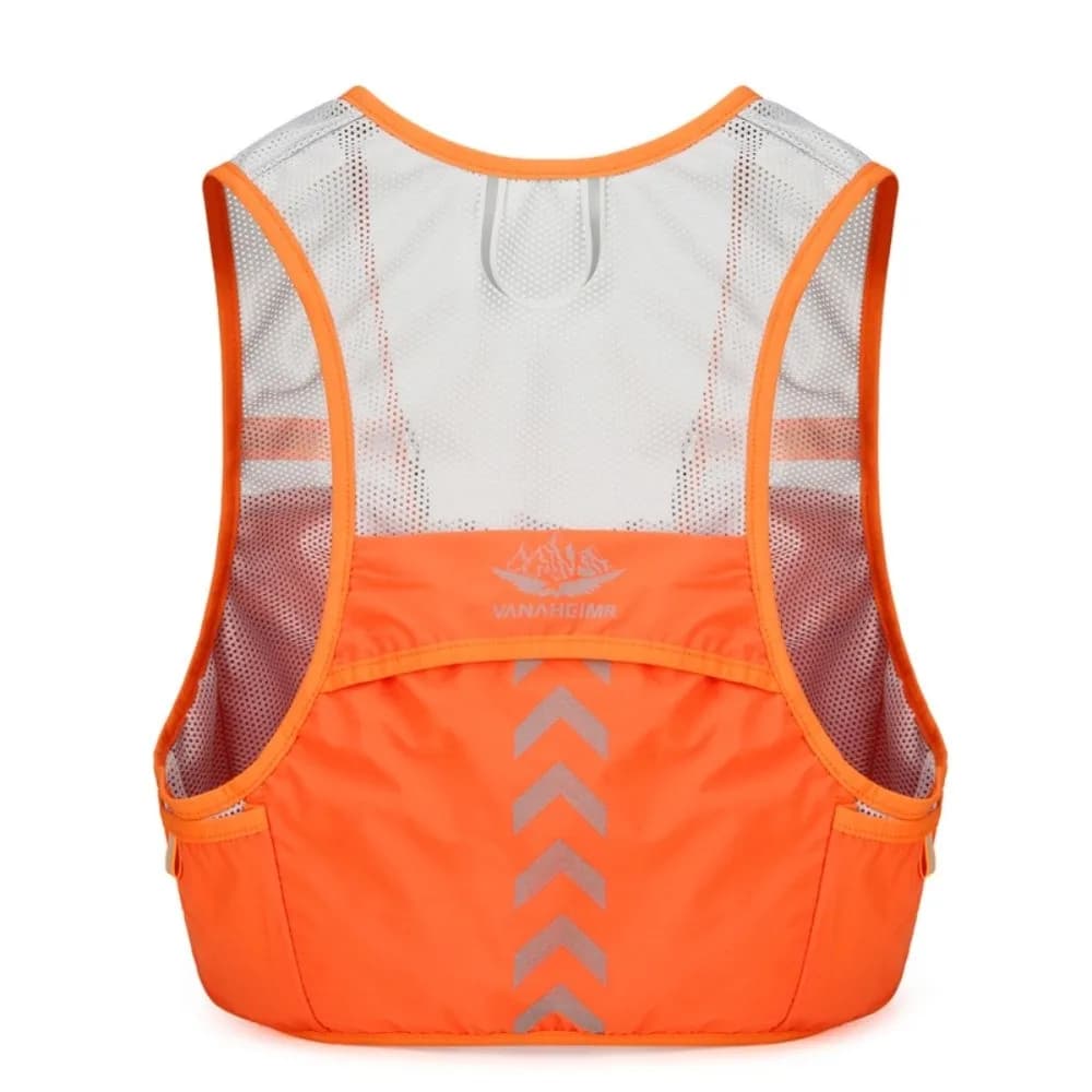 Nylon Trail Running Backpack Breathable Functional Pack Reflective Vest Ultralight Waterproof Running Race Vest