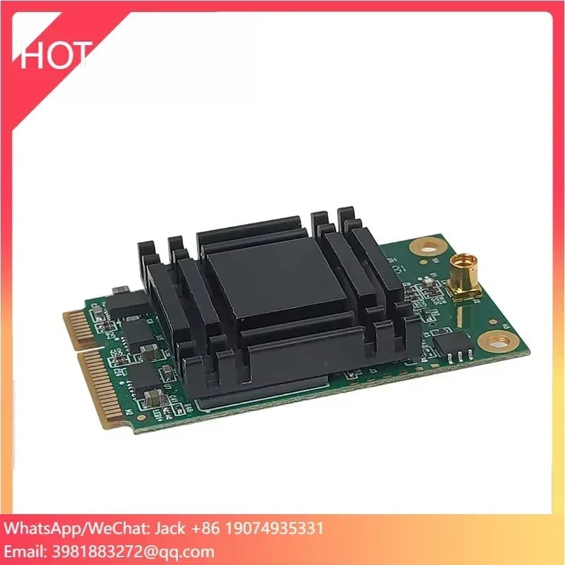 Mini PCI-E 1080p SD/HD/3G SDI Video Capture Card Support Deinterlace Cropping Color Adjustment