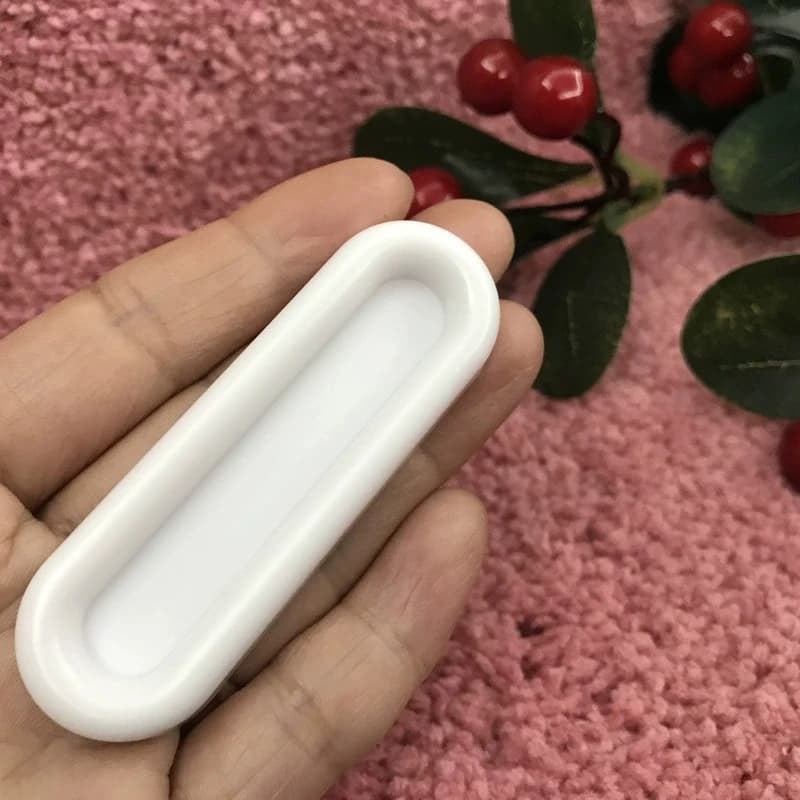 4 pezzi manopole per porte autoadesive maniglie per porte ovali per porte interne finestra in vetro cassetto dell'armadio impugnatura antiscivolo maniglie ausiliarie