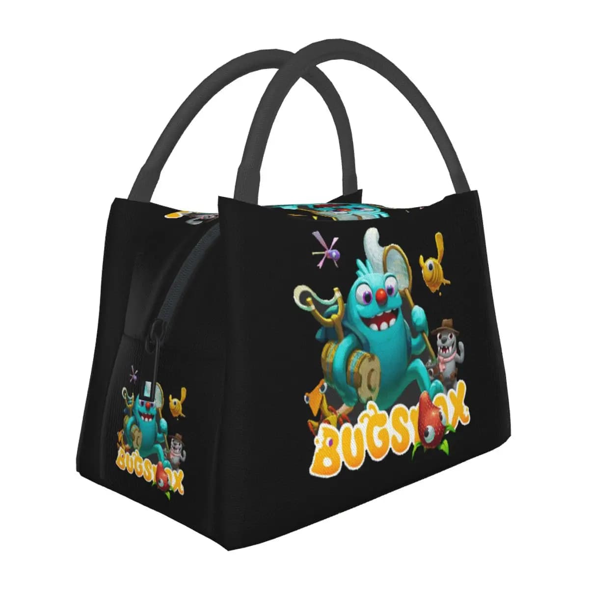 Bugsnax Insulated Lunch Bag for Women Bento Storage Food Boxes Leakproof Container Cooler Thermal Lunch Box Tote