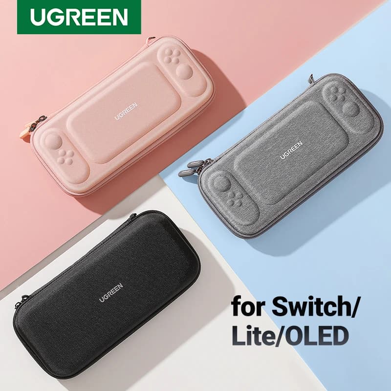 Custodia UGREEN custodia per Nintendo Switch OLED Lite accessori 10 slot per schede di gioco borsa da viaggio portatile protettiva per il trasporto
