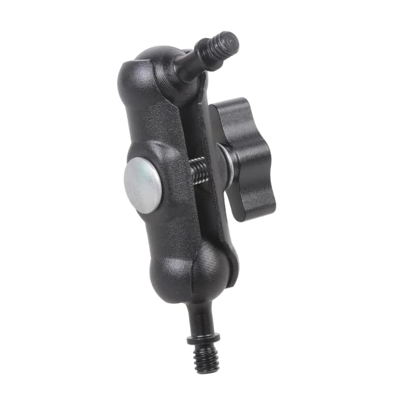 Adattatore a doppia vite maschio resistente da 1/4 20 per fotocamere DSLR Design leggero
